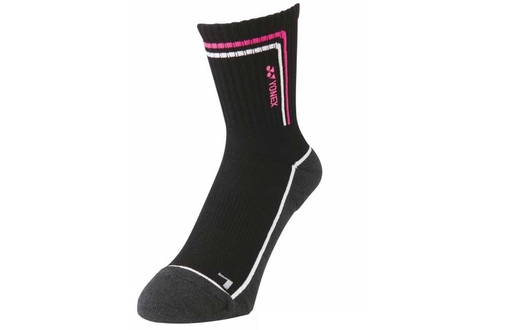 Yonex Crew Sock 19118EX Black Pink
