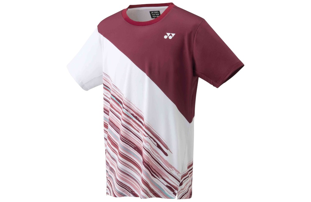 Yonex Mens Crew Neck Shirt 10453EX Wine Red