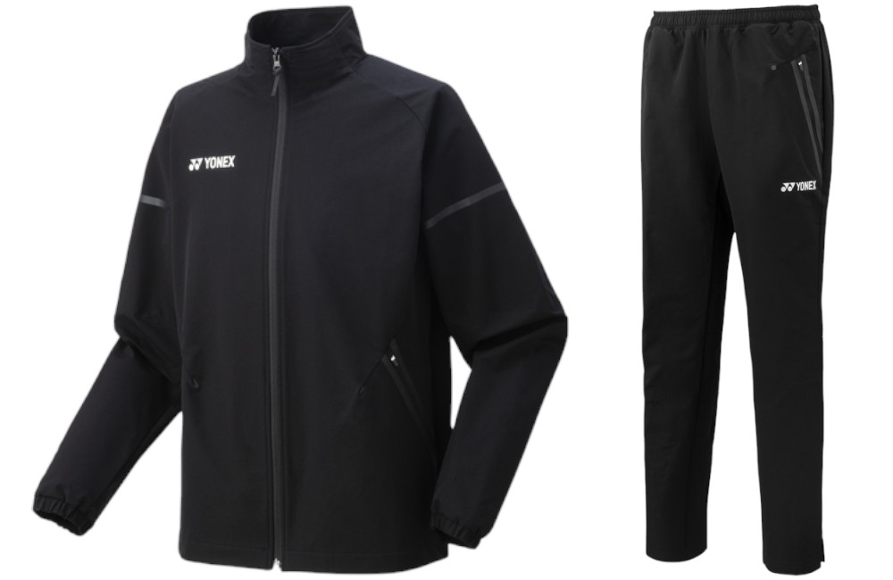 Yonex Mens Jacket 50134EX + Pants 60134EX Black (2)