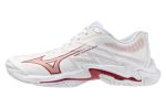 Mizuno Wave Lightning Elite Women White/Rose Elegance/Lava Falls