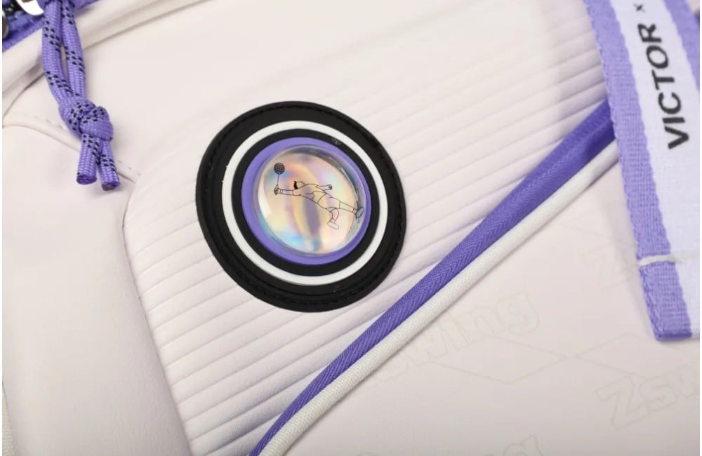 VIctor x ZSW Collection Rectangular Racket Bag BR5656ZSW closeup