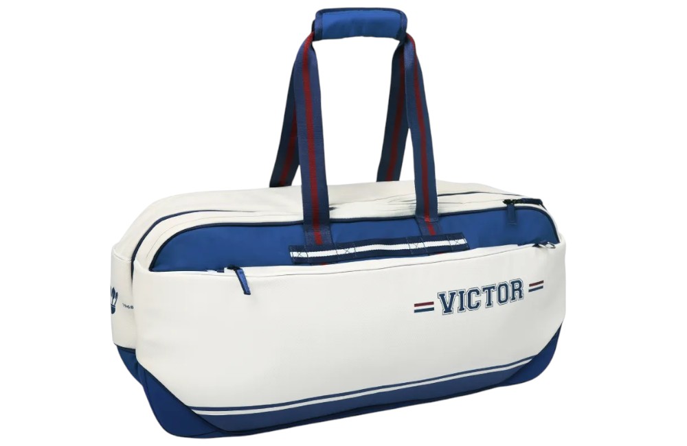 Victor BR5639VBC Rectangular Racket Bag (Bright White Blue Quartz)