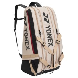 Yonex BA72629EX Gearlogic Racket Bag 9pcs – Beige – AllRackets.com