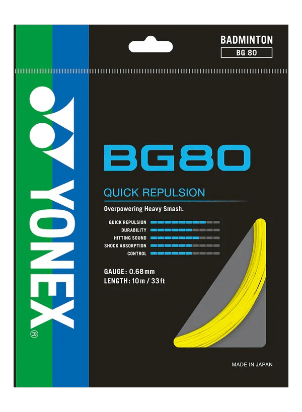 Yonex BG 80 Yellow set