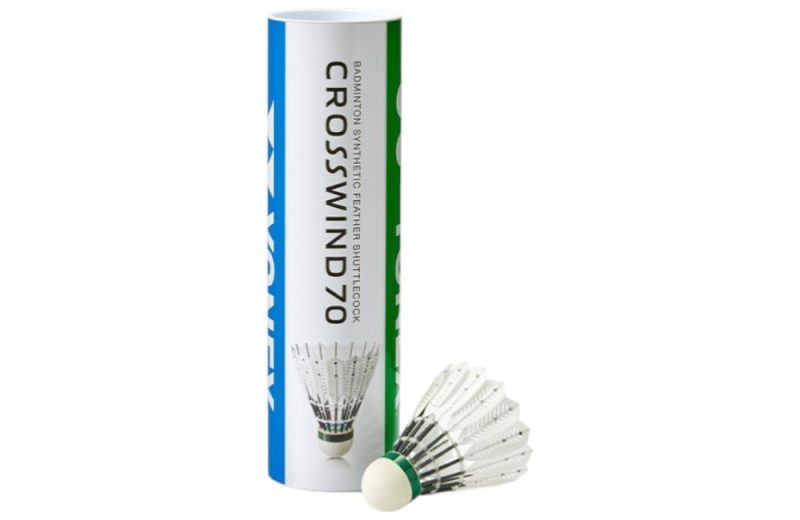 Yonex 800 Racket Yonex Crosswind 70 Kunstveer Shuttle | AllRackets.com