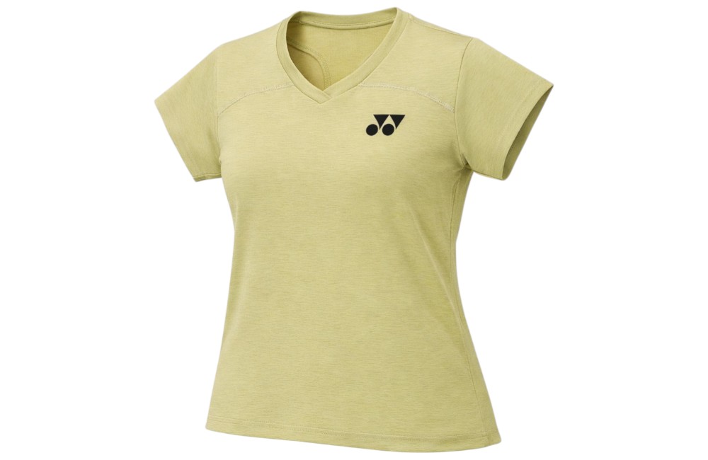 Yonex Womens Crew Neck Shirt 20961EX Khaki Beige