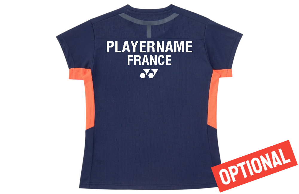 Yonex Womens Crew shirt 21004EX Dark Navy Back2