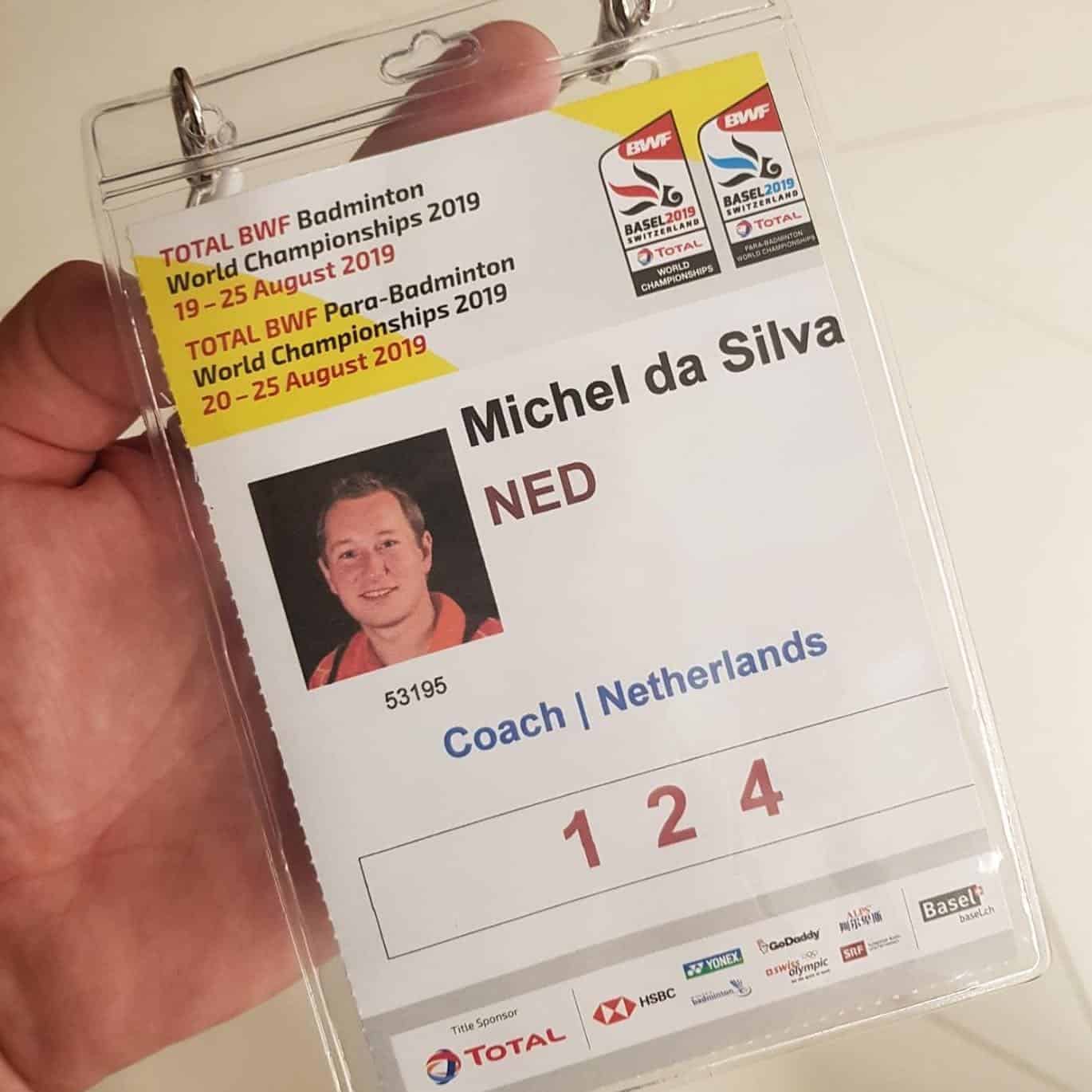 Michel da Silva op WK 2019