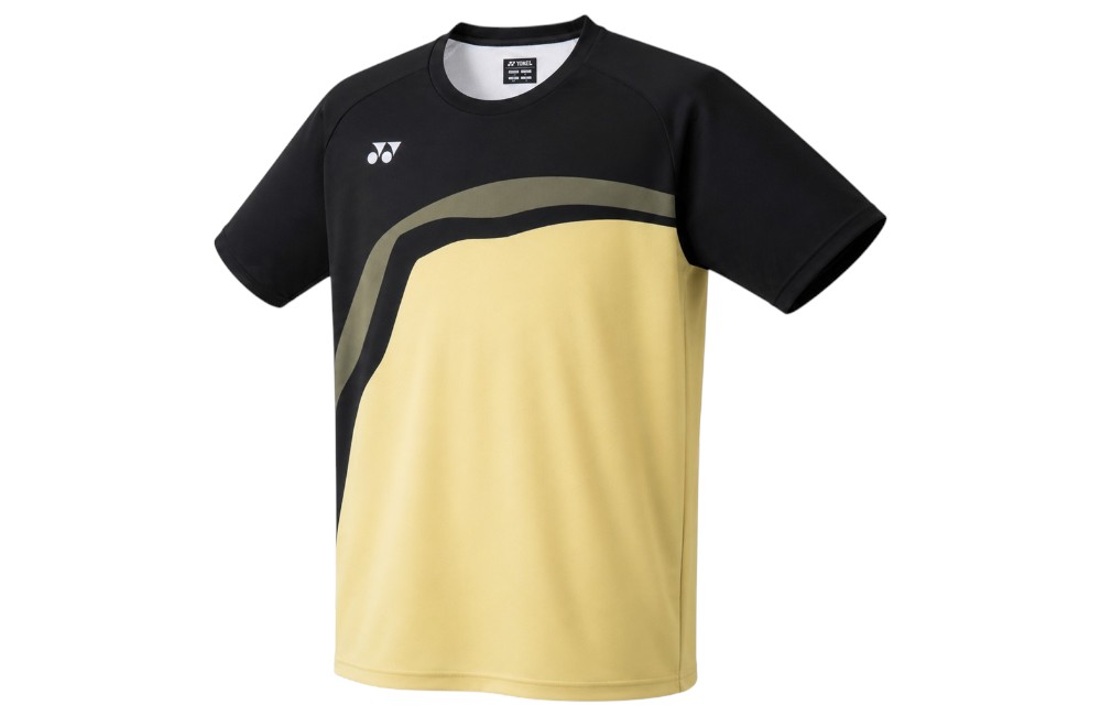 Yonex Crew Neck Shirt 16865EX Pale Yellow Side