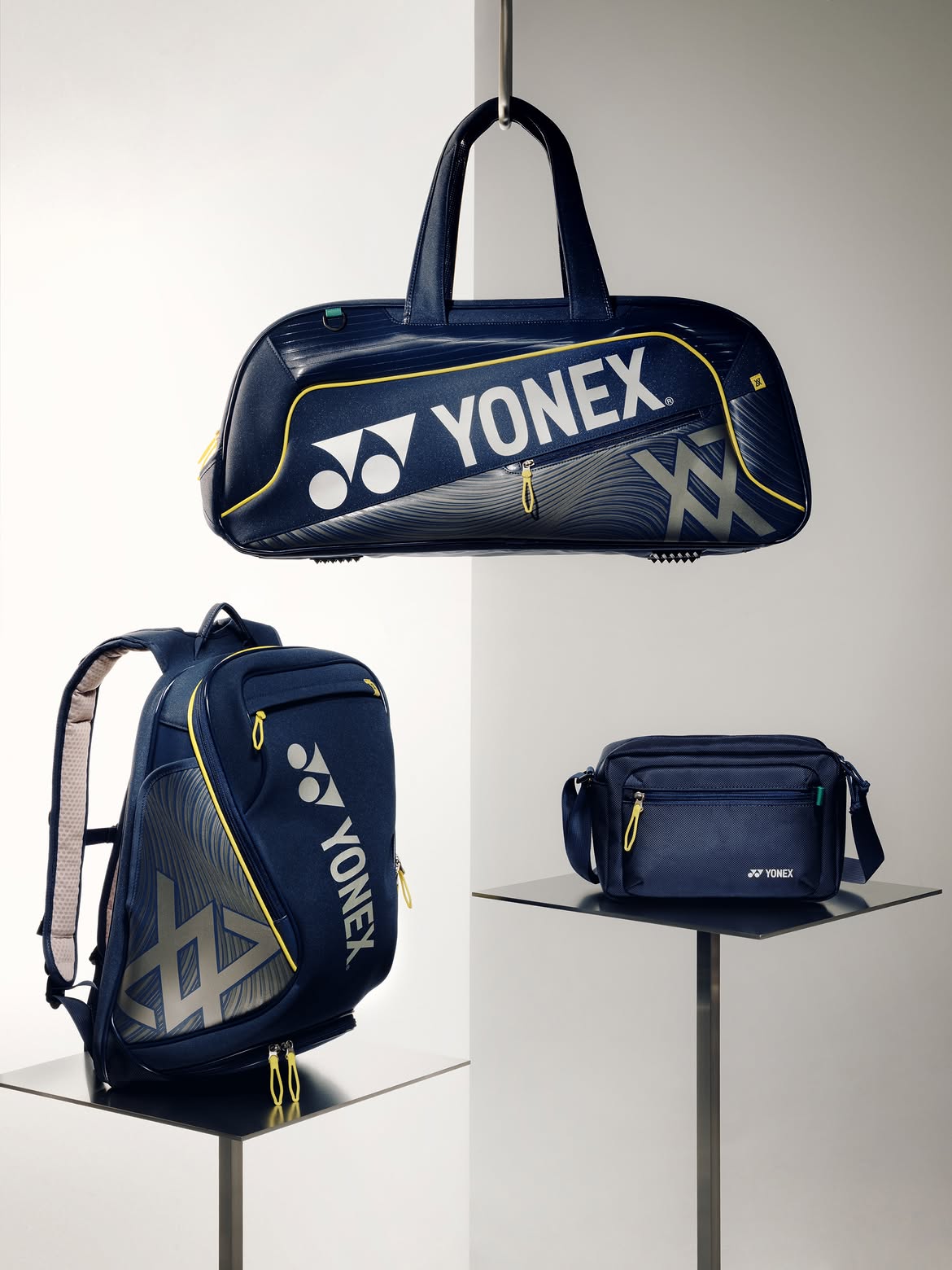 Carry what’s yours.Three bags, crafted with the refined design language of the collection. The V