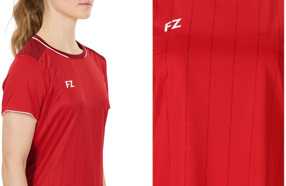FZ Forza CL2603 W SS Tee Chinese Red details