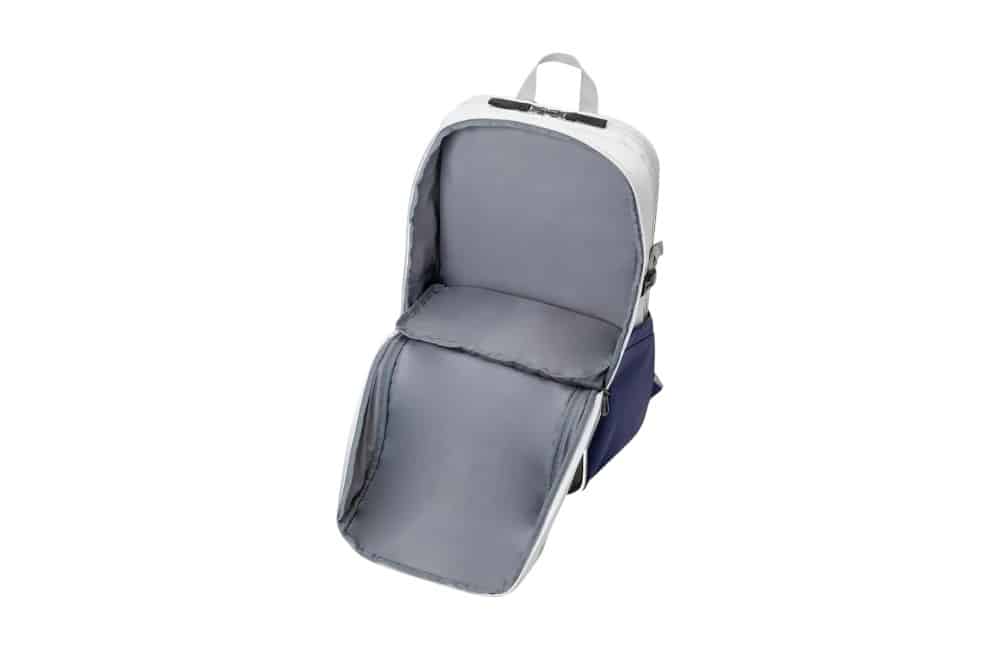 Yonex Club Backpack 52512EX White Blue binnenkant