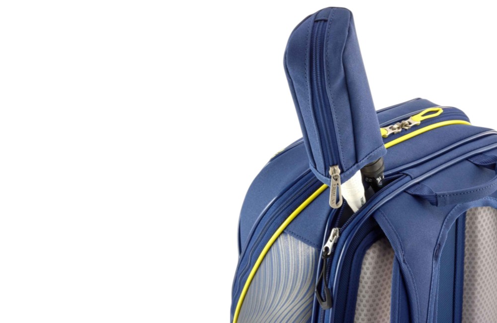 Yonex Expert Backpack 02612EX Dark Blue handle cover