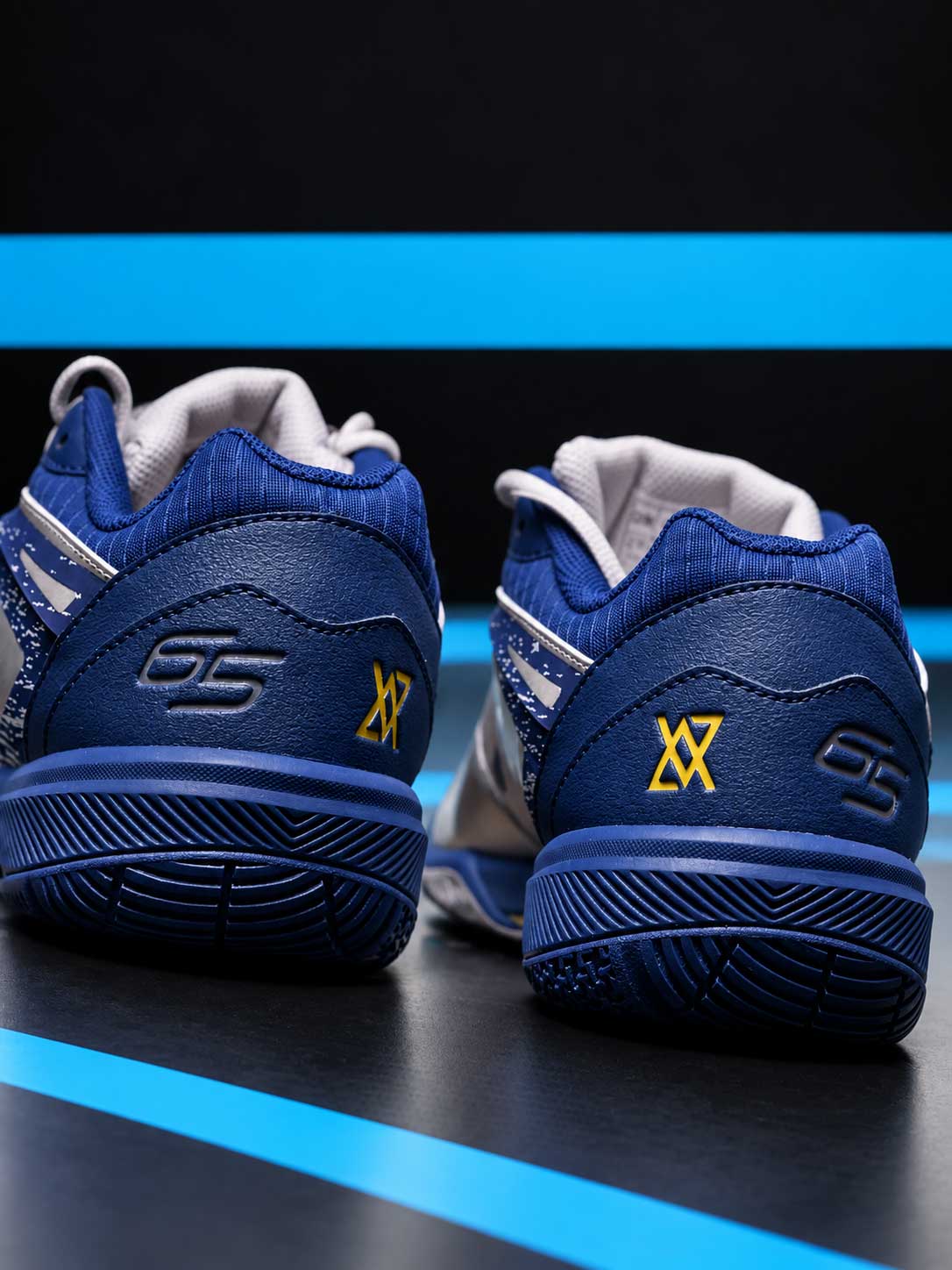 Yonex SHB 65Z4 Men VA Silver Navy back