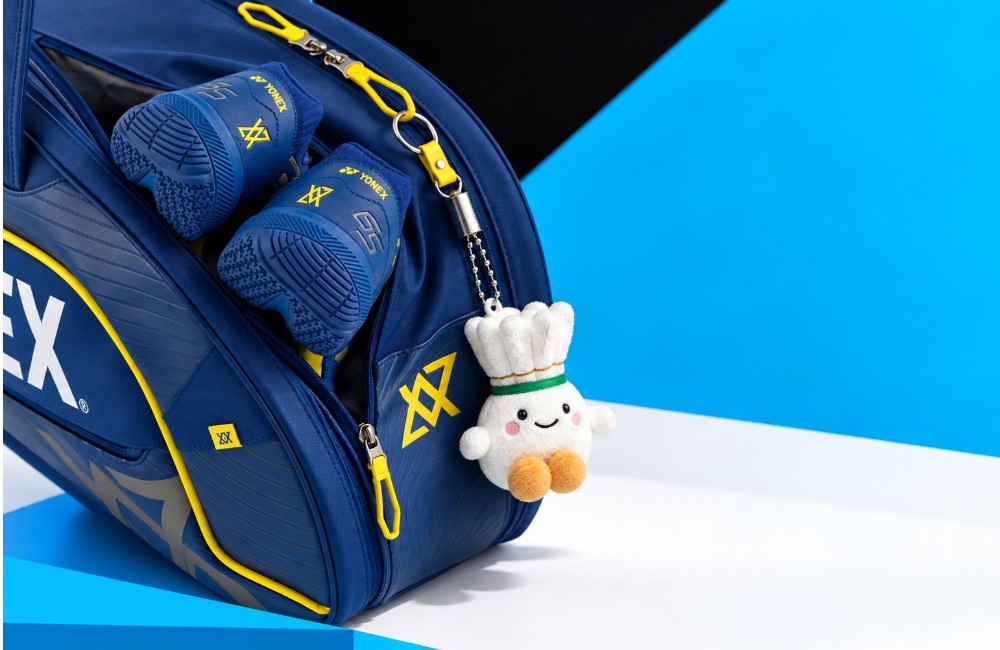 Silva Badminton Shuttle Knuffel Sleutelhanger
